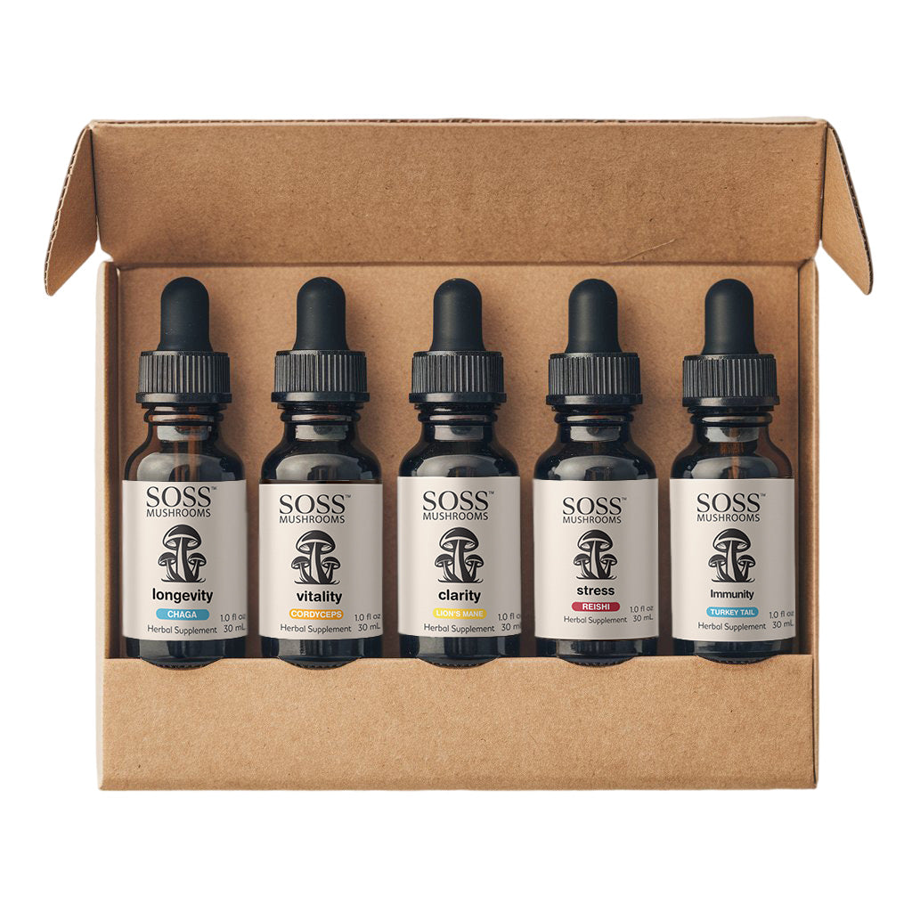 Mushroom Extract Biohacking Box Set