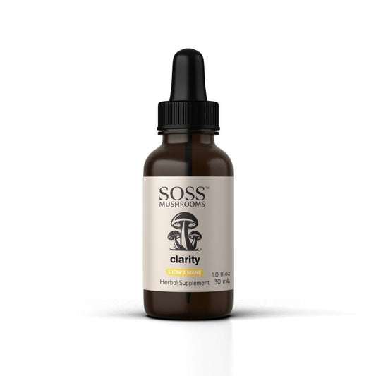 Lions Mane Organic Mushroom Tincture - Smart Drops for Focus | ADHD