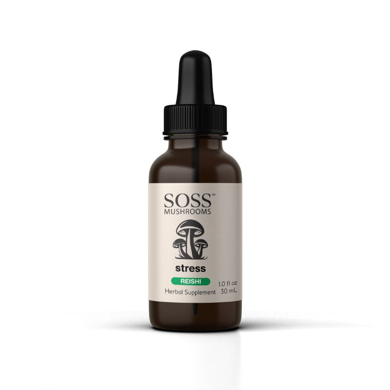 Reishi Organic Mushroom Tincture - Anti-Anxiety and Restfulness